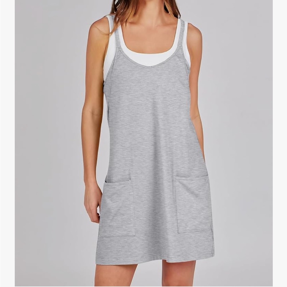 Gray Athletic Dress